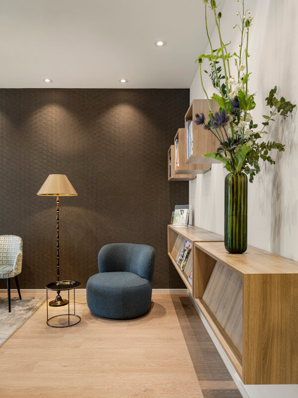 Behandlungsraum der Hamburg Dermatologie