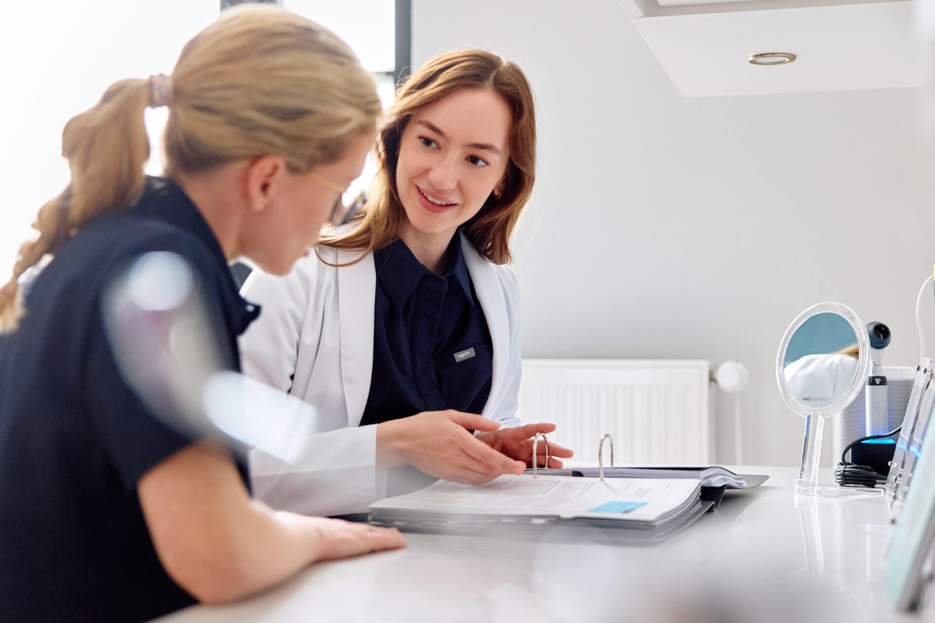 Beratung in der Phlebologie der Hamburg Dermatologie